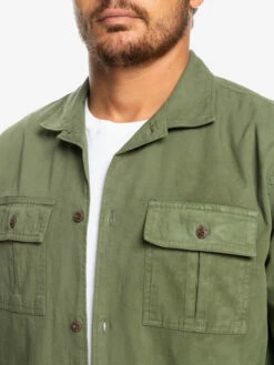 Quiksilver Originally Project - Surchemise Manches Longues Pour Homme -Pas Cher Quiksilver Magasin eqywt04468 quiksilverw gph0 frt3