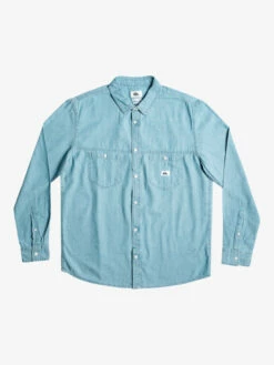 Quiksilver Authentic Paradise - Chemise Manches Longues En Denim Pour Homme -Pas Cher Quiksilver Magasin eqywt04471 quiksilverf bfmw frt1