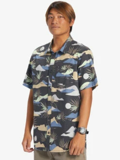 Quiksilver Slow Dazed - Chemise Manches Courtes Pour Homme -Pas Cher Quiksilver Magasin eqywt04491 quiksilverw kta6 frt2