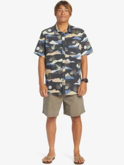 Quiksilver Slow Dazed - Chemise Manches Courtes Pour Homme -Pas Cher Quiksilver Magasin eqywt04491 quiksilverw kta6 frt9