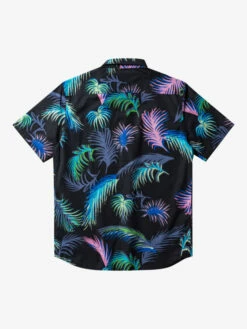 Quiksilver Tropical Glitch - Chemise Manches Courtes Pour Homme -Pas Cher Quiksilver Magasin eqywt04492 quiksilverf kvj6 bck1
