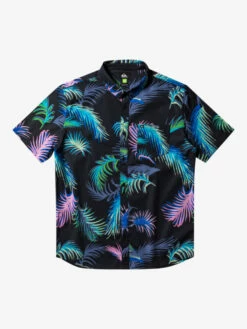 Quiksilver Tropical Glitch - Chemise Manches Courtes Pour Homme -Pas Cher Quiksilver Magasin eqywt04492 quiksilverf kvj6 frt1