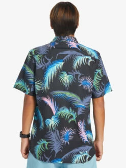 Quiksilver Tropical Glitch - Chemise Manches Courtes Pour Homme -Pas Cher Quiksilver Magasin eqywt04492 quiksilverw kvj6 bck1