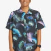 Quiksilver Tropical Glitch - Chemise Manches Courtes Pour Homme -Pas Cher Quiksilver Magasin eqywt04492 quiksilverw kvj6 frt1