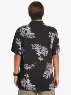 Quiksilver The Floral - Chemise Manches Courtes Pour Homme -Pas Cher Quiksilver Magasin eqywt04493 quiksilverw yjc6 bck1