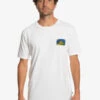 Quiksilver Colour Flow - T-shirt Pour Homme -Pas Cher Quiksilver Magasin eqyzt07229 quiksilverw wbb0 frt1