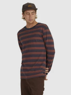 Quiksilver Haven Stripe - T-shirt Manches Longues Pour Homme -Pas Cher Quiksilver Magasin uqykt03274 quiksilverw bsl3 sd1